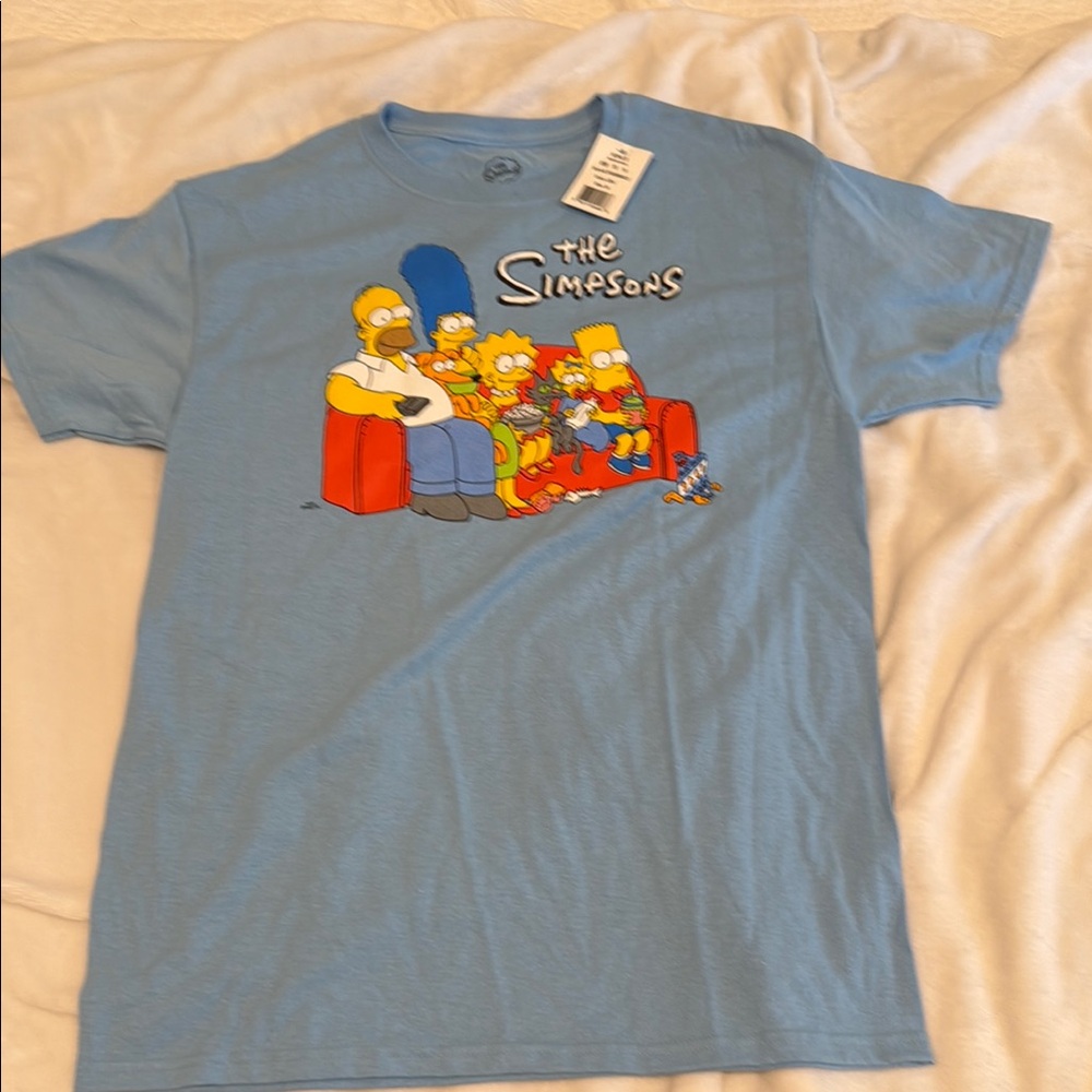 Kohl's Blue The Simpsons Short Sleeve Tee